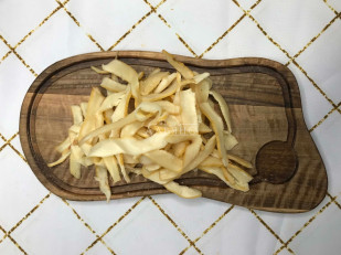 Мидии вяленые: Кальмар полукольца