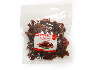 Сырок вяленый: Говядина вяленая (строганина)