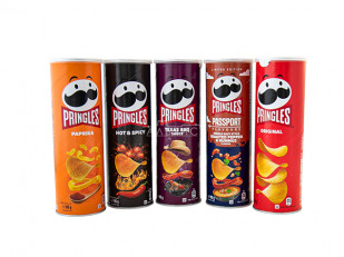 Снеки к пиву: Чипсы Принглс