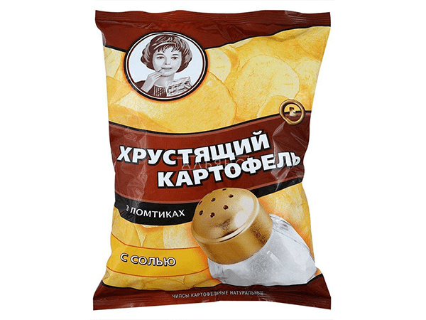 Картофельные чипсы "Девочка" 160 гр. в Казани