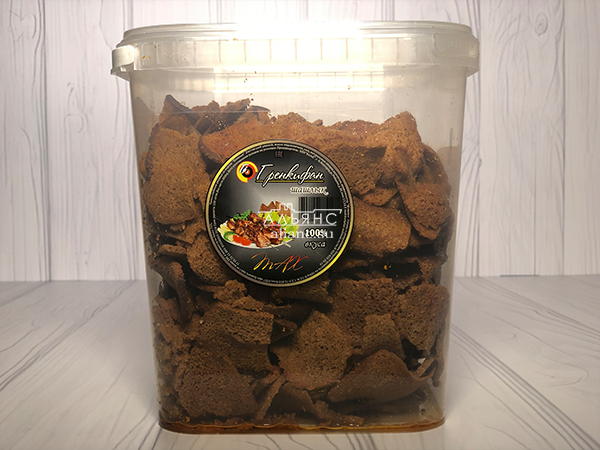 Ржаные гренки со вкусом шашлыка в Казани