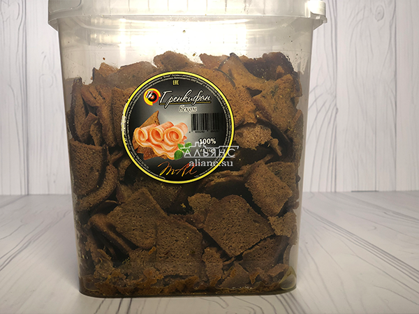 Ржаные гренки с беконом в Казани