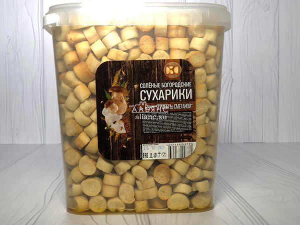 Сухарики с грибами и сметаной в Казани