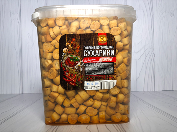 Сухарики с аджикой в Казани