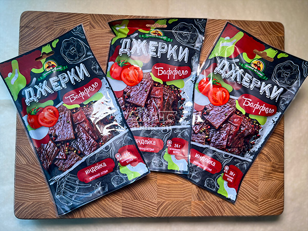 Джерки из индейки "Баффало" 45 гр. в Казани