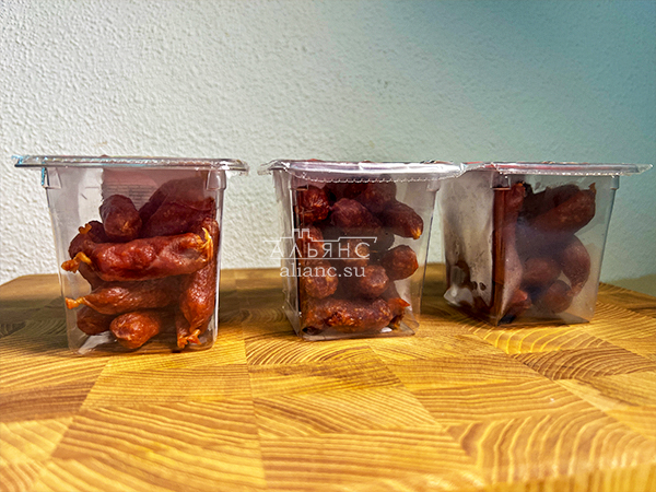 Колбаски МИНИ классические с/к (100 гр) в Казани