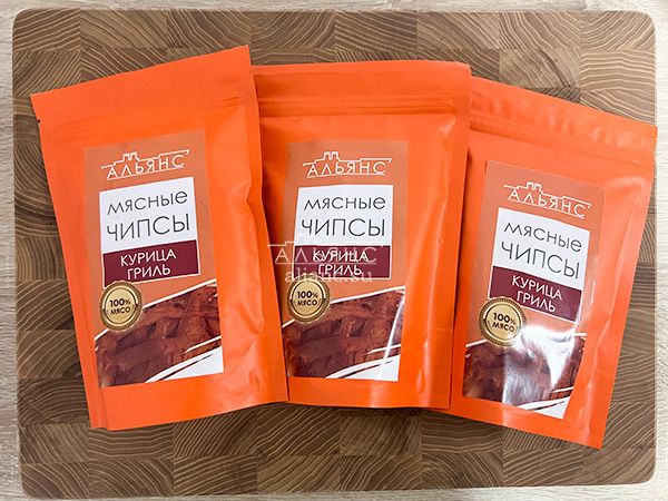 Мясо (АЛЬЯНС) вяленое курица "Гриль" 50 гр. в Казани