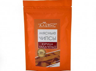 Арахис: Мясо (АЛЬЯНС) вяленое курица с халапеньо (50 гр)