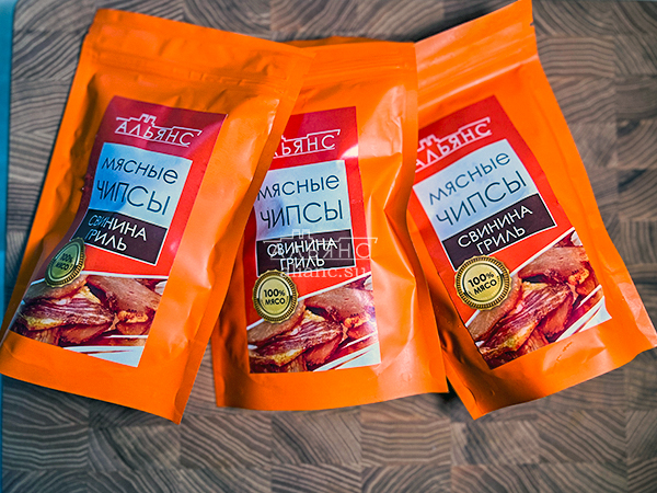 Мясо (АЛЬЯНС) вяленое свинина "Гриль" 50 гр. в Казани