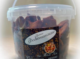 Корюшка солено-сушеная: Гренки 