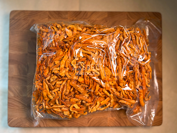 Нитка ЖАРЕНАЯ "Тайский перец" Oktobersnack 1 кг (сырный продукт) в Казани