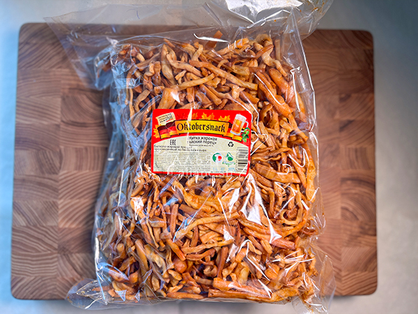 Нитка ЖАРЕНАЯ "Тайский перец" Oktobersnack 1 кг (сырный продукт) в Казани