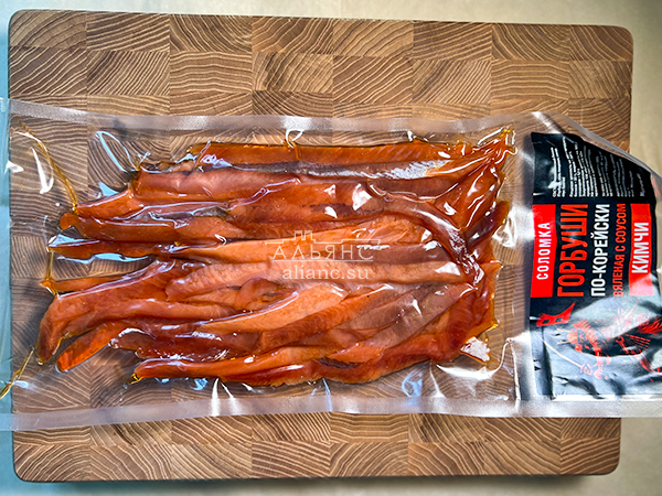 Горбуша соломка по-корейски в Казани